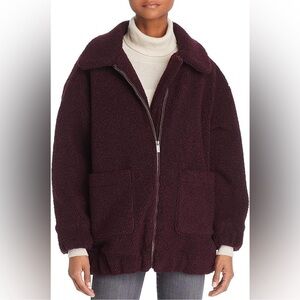 Splendid Oversized Teddy/Faux Auvergne Shearling Sivan Boucle Coat